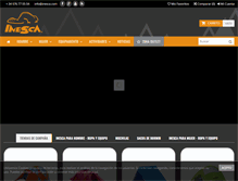 Tablet Screenshot of inesca.com